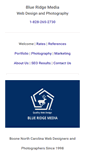Mobile Screenshot of blueridgemedia.com